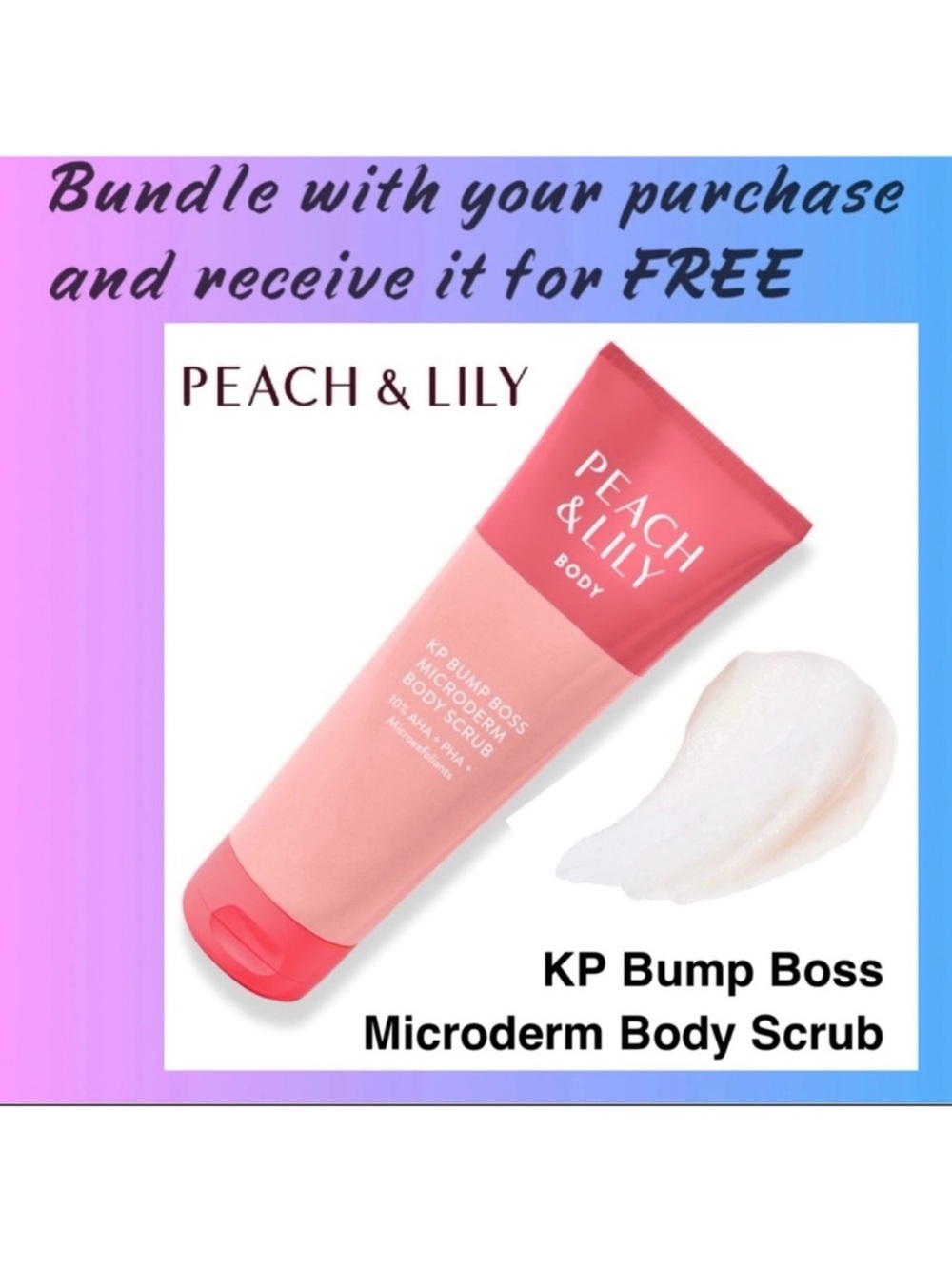 Peach & Lily KP Body Scrub